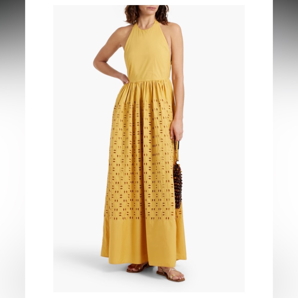 Last time ✨ Blair Cotton Eyelet
Maxi Halter Dress - Picture 5 of 9